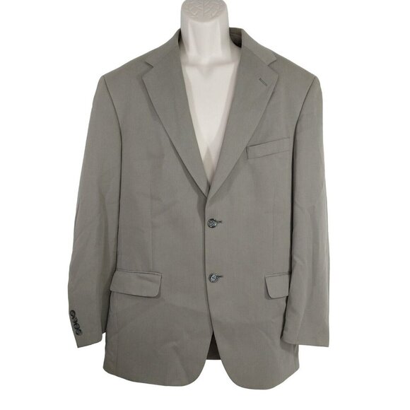 GianFranco Ruffini Blazer Sport Jacket 2 Button Men Size 42 Reg Green? Long Slv - Picture 1 of 7